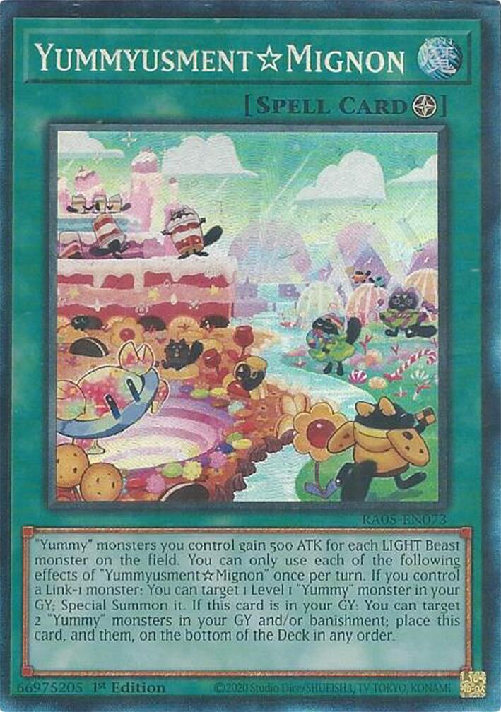 YummyusmentAcroquey (Collector's Rare) [RA05-EN073] Collector's Rare | Total Play