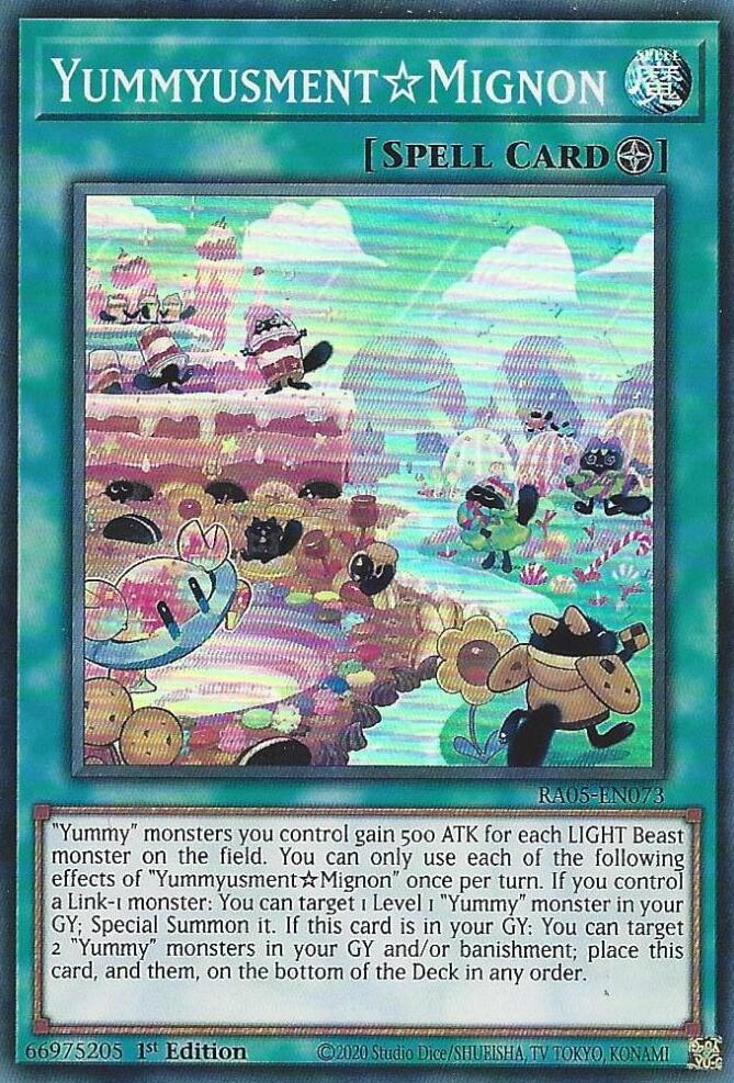 YummyusmentAcroquey [RA05-EN073] Super Rare | Total Play