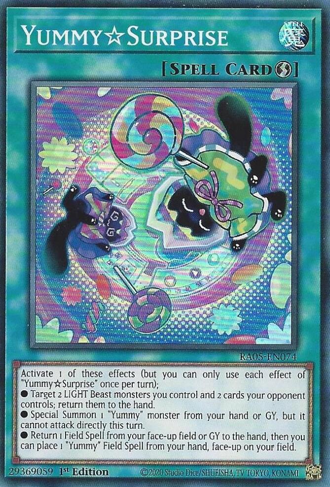 YummySurprise [RA05-EN074] Super Rare | Total Play