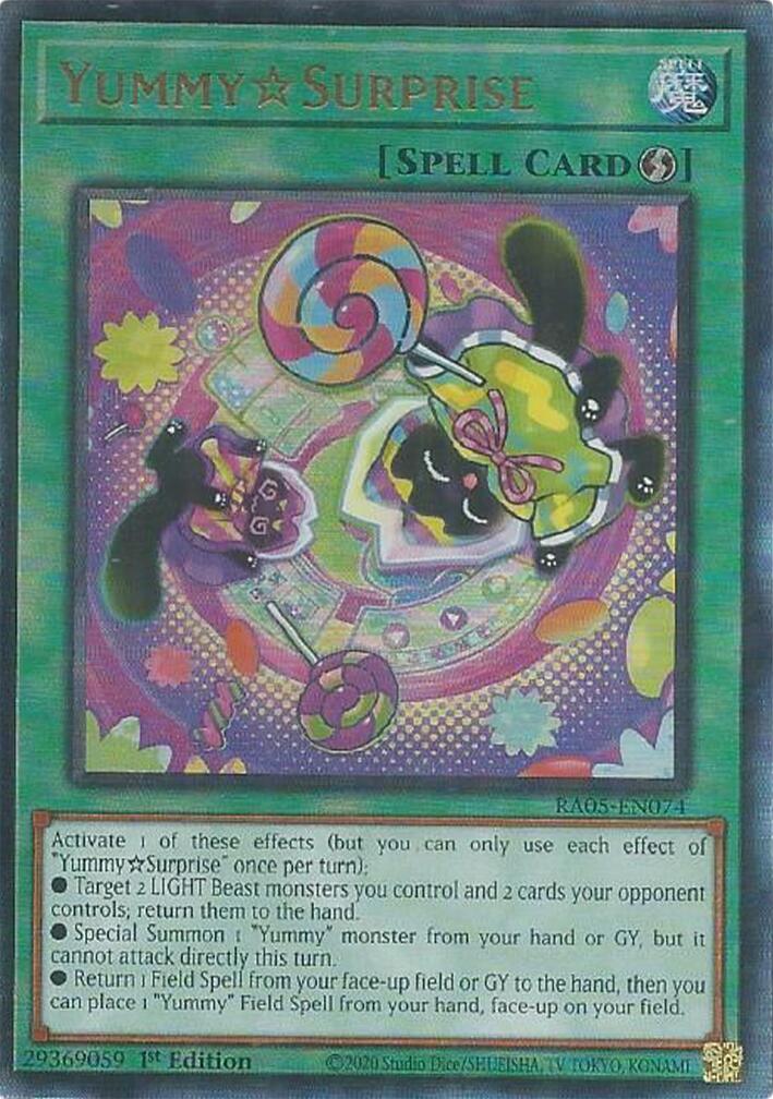 YummySurprise (Ultimate Rare) [RA05-EN074] Ultimate Rare | Total Play