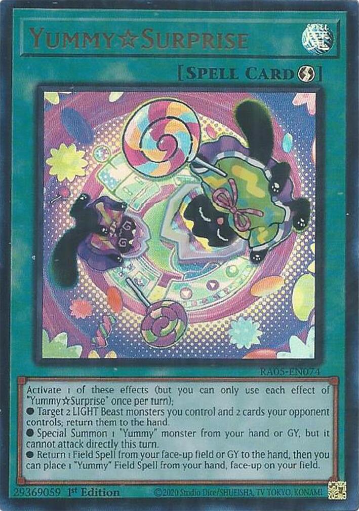 YummySurprise (Ultra Rare) [RA05-EN074] Ultra Rare | Total Play