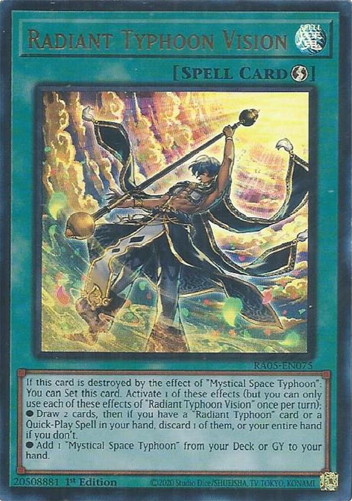 Radiant Typhoon Vision (Ultra Rare) [RA05-EN075] Ultra Rare | Total Play