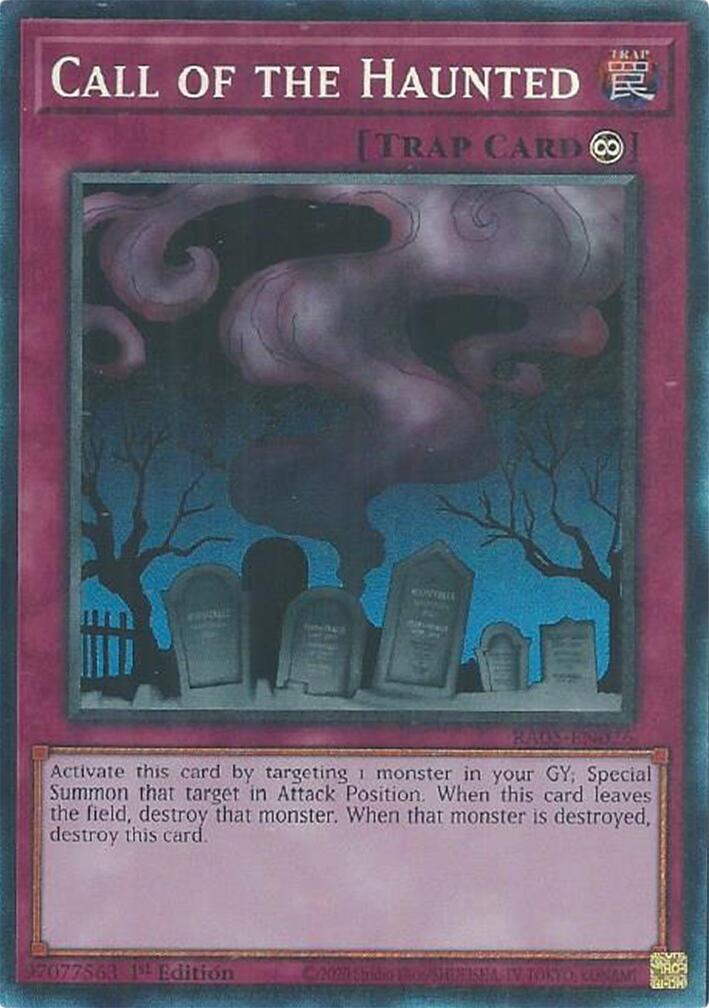 Call of the Haunted (Collector's Rare) [RA05-EN076] Collector's Rare | Total Play