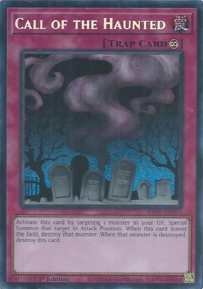 Call of the Haunted (Secret Rare) [RA05-EN076] Secret Rare | Total Play
