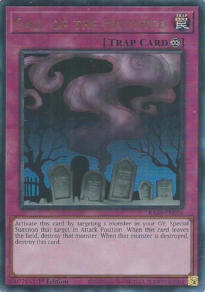Call of the Haunted (Ultimate Rare) [RA05-EN076] Ultimate Rare | Total Play
