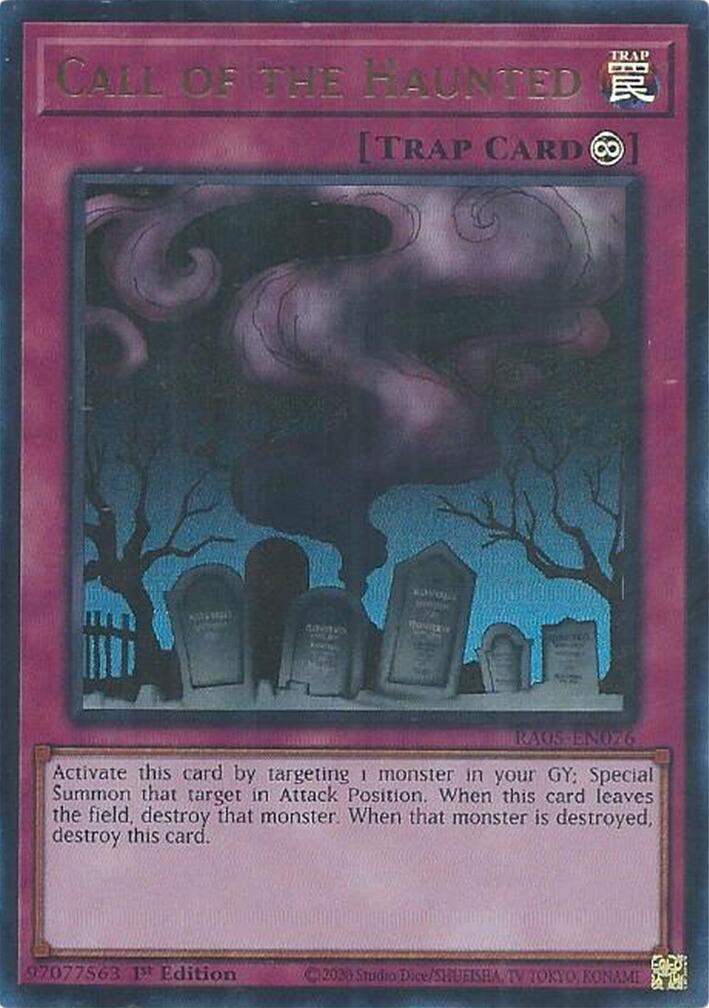 Call of the Haunted (Ultra Rare) [RA05-EN076] Ultra Rare | Total Play