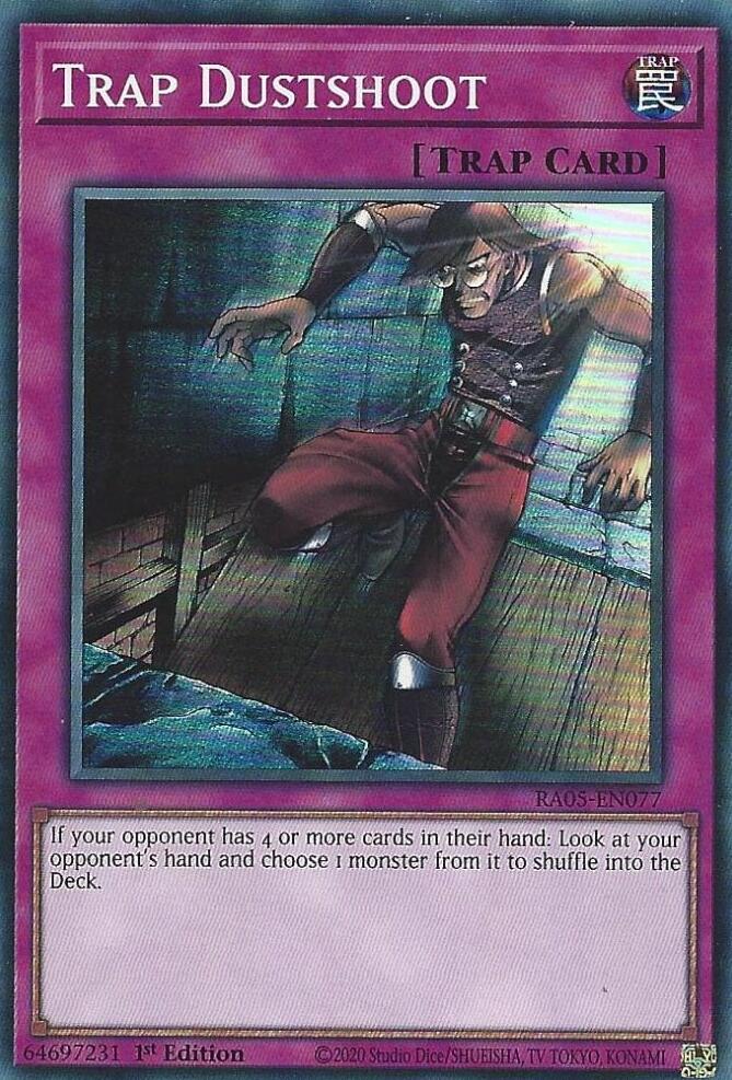 Trap Dustshoot [RA05-EN077] Super Rare | Total Play