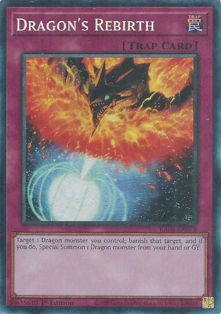 Dragon's Rebirth (Collector's Rare) [RA05-EN078] Collector's Rare | Total Play