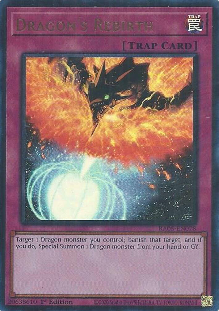 Dragon's Rebirth (Ultra Rare) [RA05-EN078] Ultra Rare | Total Play