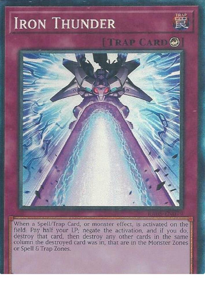 Iron Thunder (Collector's Rare) [RA05-EN079] Collector's Rare | Total Play