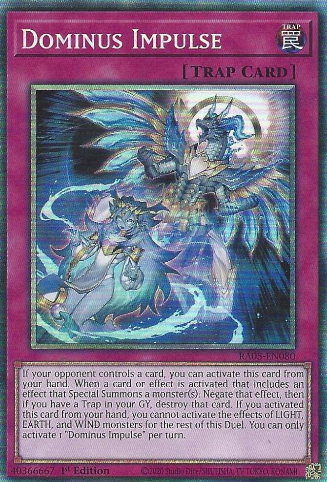 Dominus Impulse (Collector's Rare) [RA05-EN080] Collector's Rare | Total Play