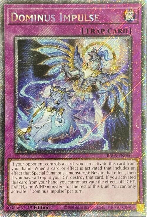 Dominus Impulse (Platinum Secret Rare) [RA05-EN080] Platinum Secret Rare | Total Play