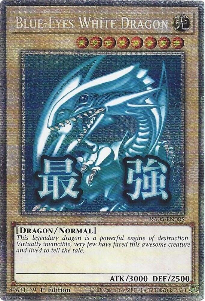 Blue-Eyes White Dragon (Starlight Rare) [RA05-EN085] Starlight Rare | Total Play