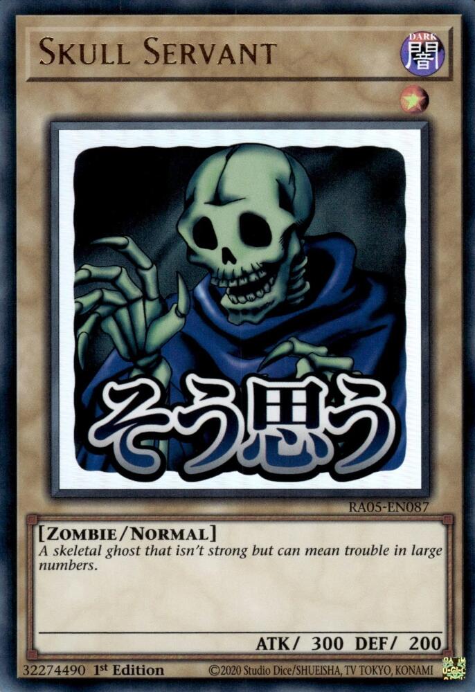 Skull Servant [RA05-EN087] Ultra Rare | Total Play