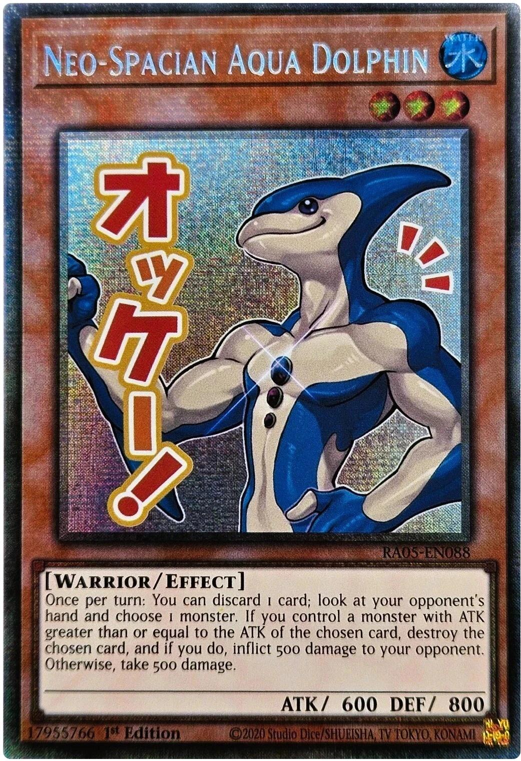 Neo-Spacian Aqua Dolphin (Starlight Rare) [RA05-EN088] Starlight Rare | Total Play