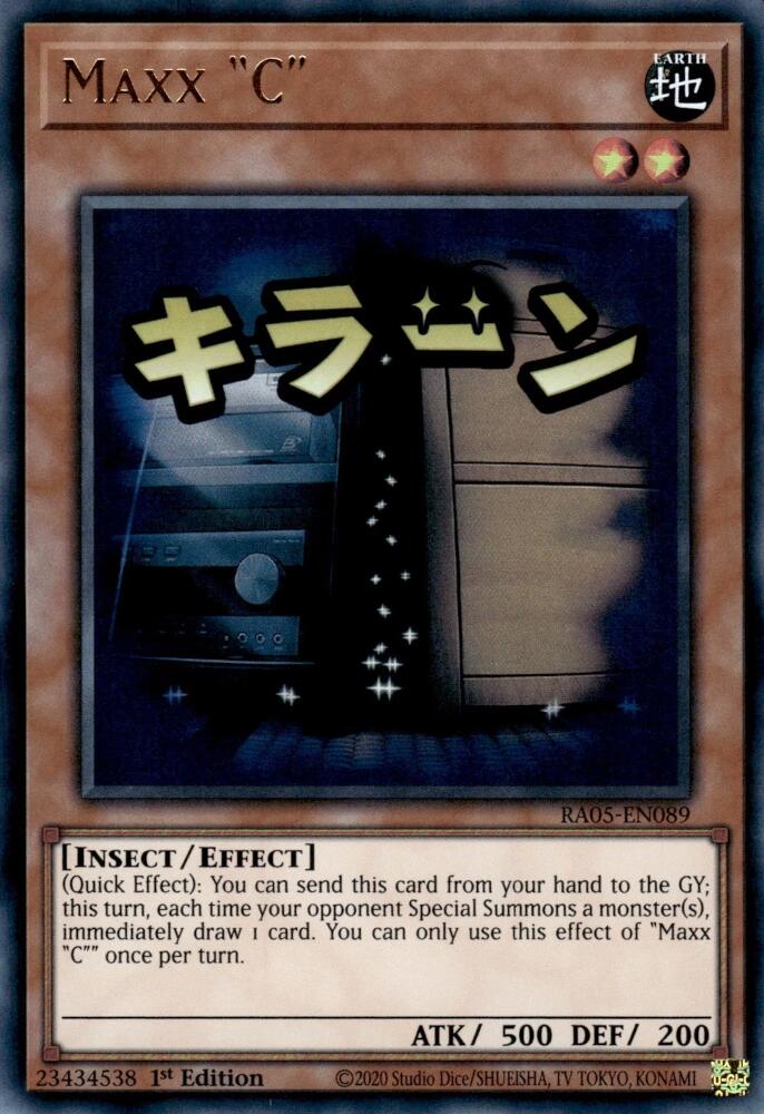 Maxx "C" [RA05-EN089] Ultra Rare | Total Play