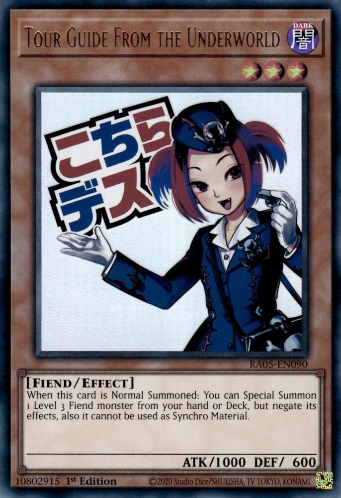 Tour Guide From the Underworld [RA05-EN090] Ultra Rare | Total Play