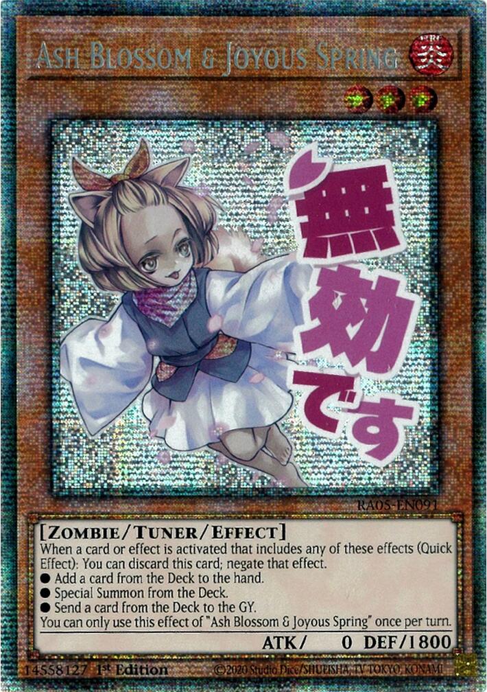Ash Blossom & Joyous Spring (Starlight Rare) [RA05-EN091] Starlight Rare | Total Play