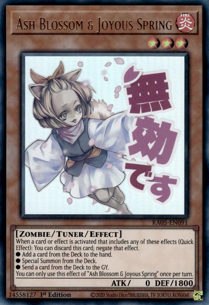 Ash Blossom & Joyous Spring [RA05-EN091] Ultra Rare | Total Play