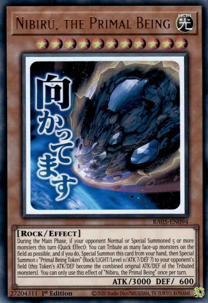 Nibiru, the Primal Being [RA05-EN094] Ultra Rare | Total Play