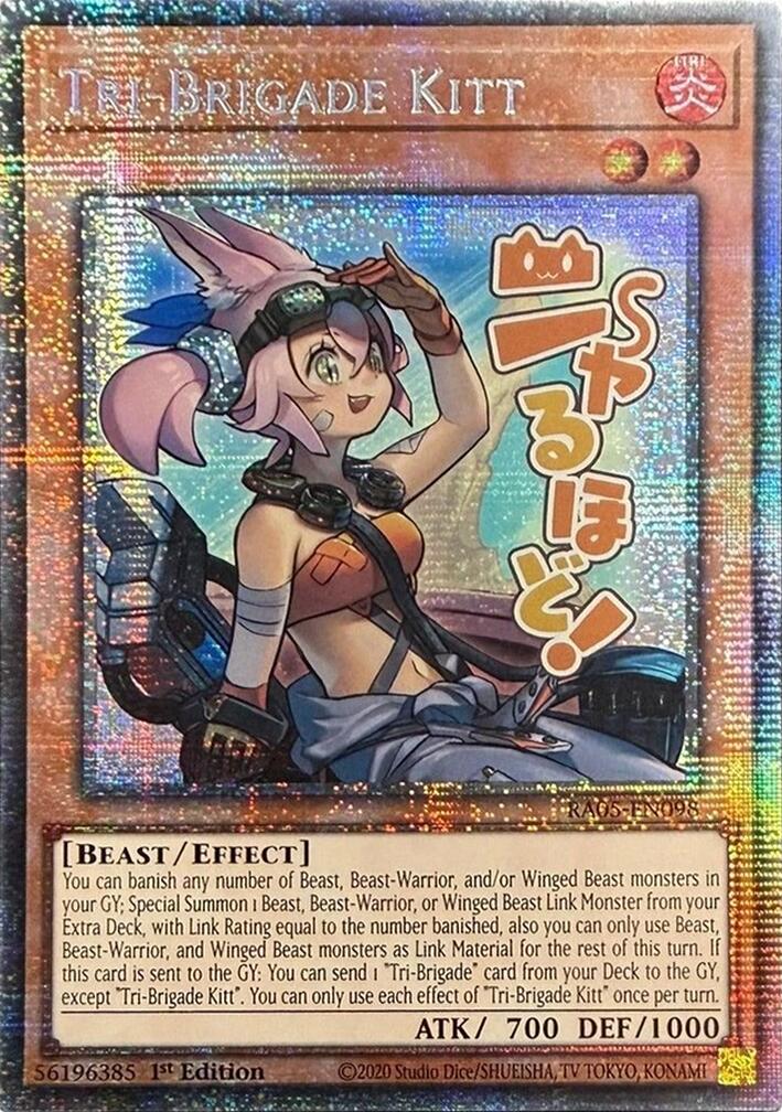 Tri-Brigade Kitt (Starlight Rare) [RA05-EN098] Starlight Rare | Total Play