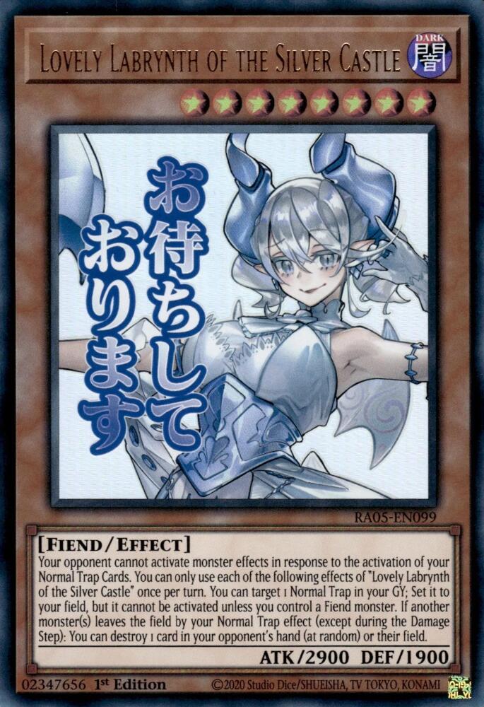 Lovely Labrynth of the Silver Castle [RA05-EN099] Ultra Rare | Total Play