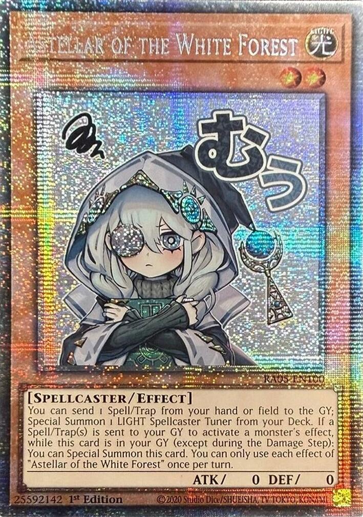 Astellar of the White Forest (Starlight Rare) [RA05-EN100] Starlight Rare | Total Play