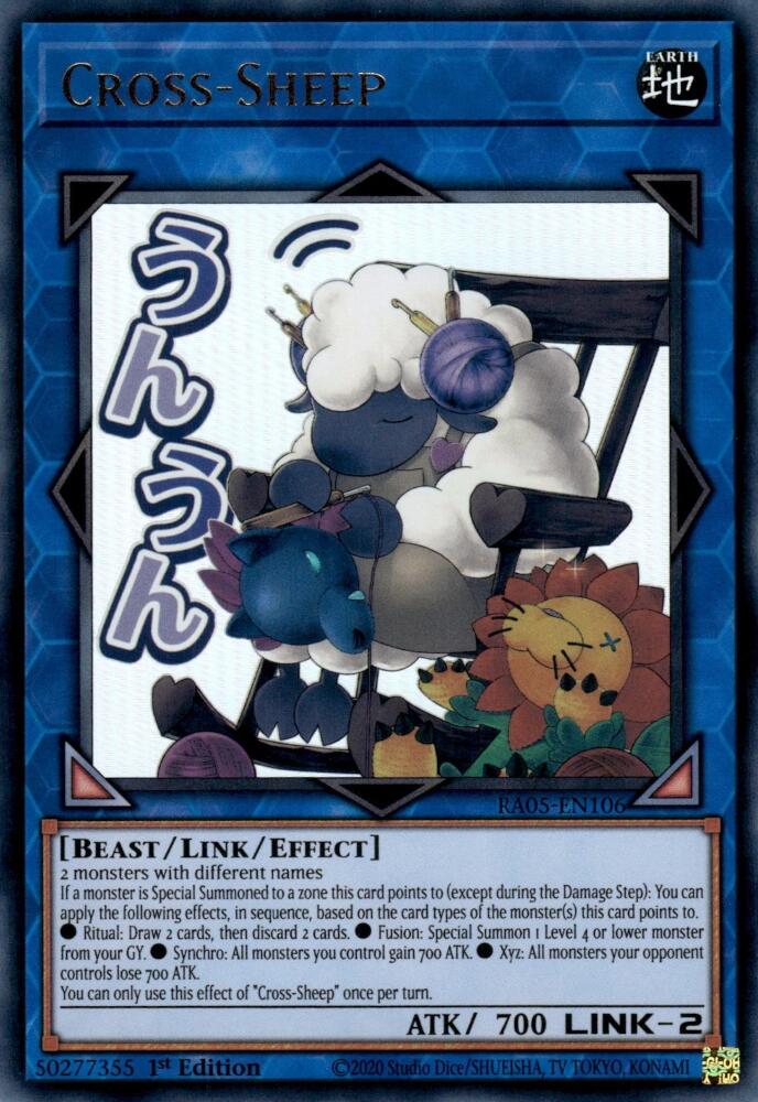 Cross-Sheep [RA05-EN106] Ultra Rare | Total Play
