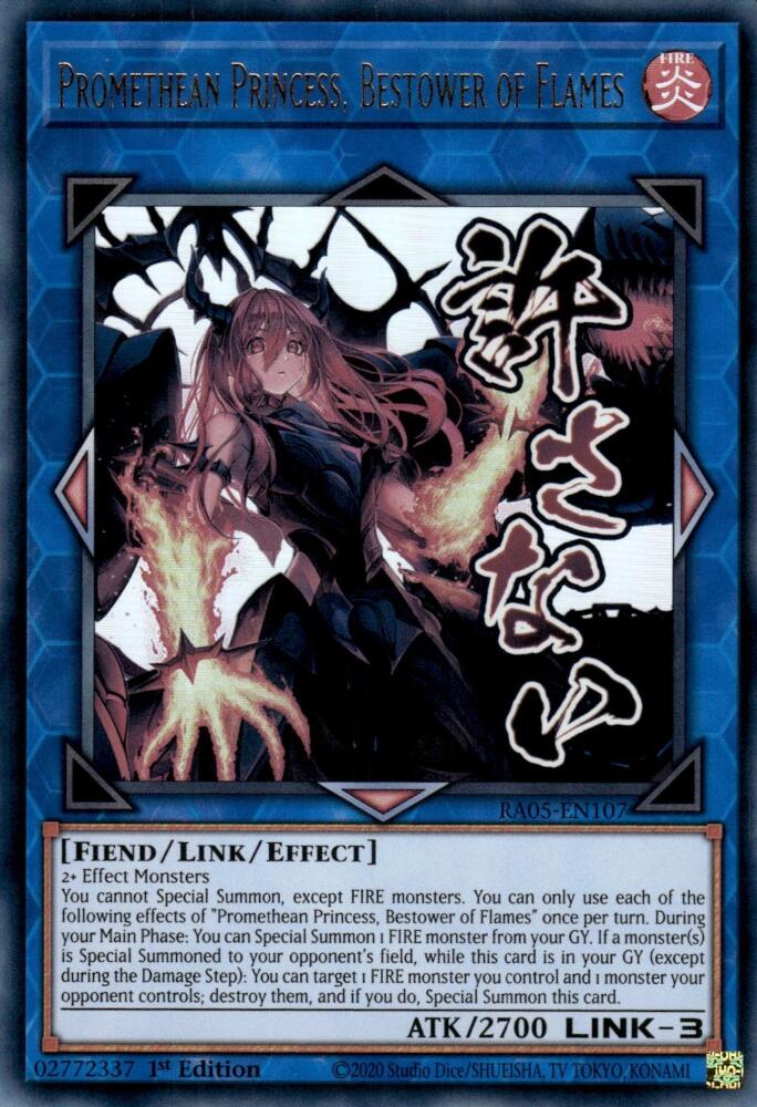Promethean Princess, Bestower of Flames [RA05-EN107] Ultra Rare | Total Play