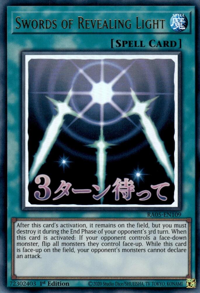 Swords of Revealing Light [RA05-EN109] Ultra Rare | Total Play