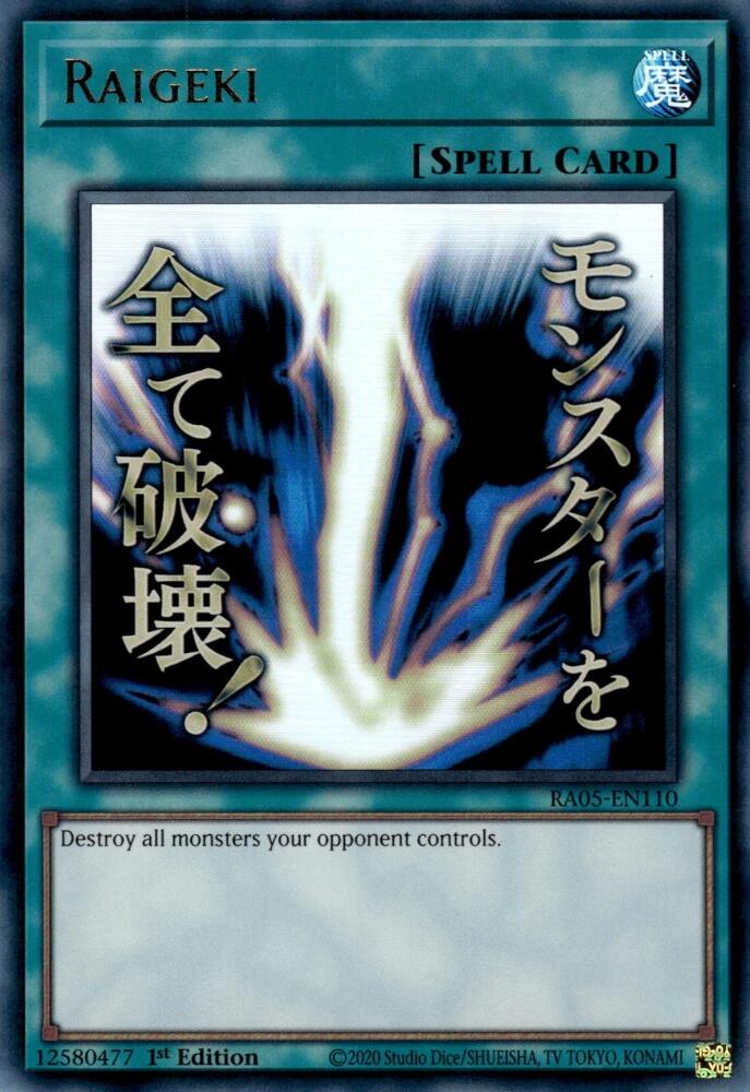 Raigeki [RA05-EN110] Ultra Rare | Total Play