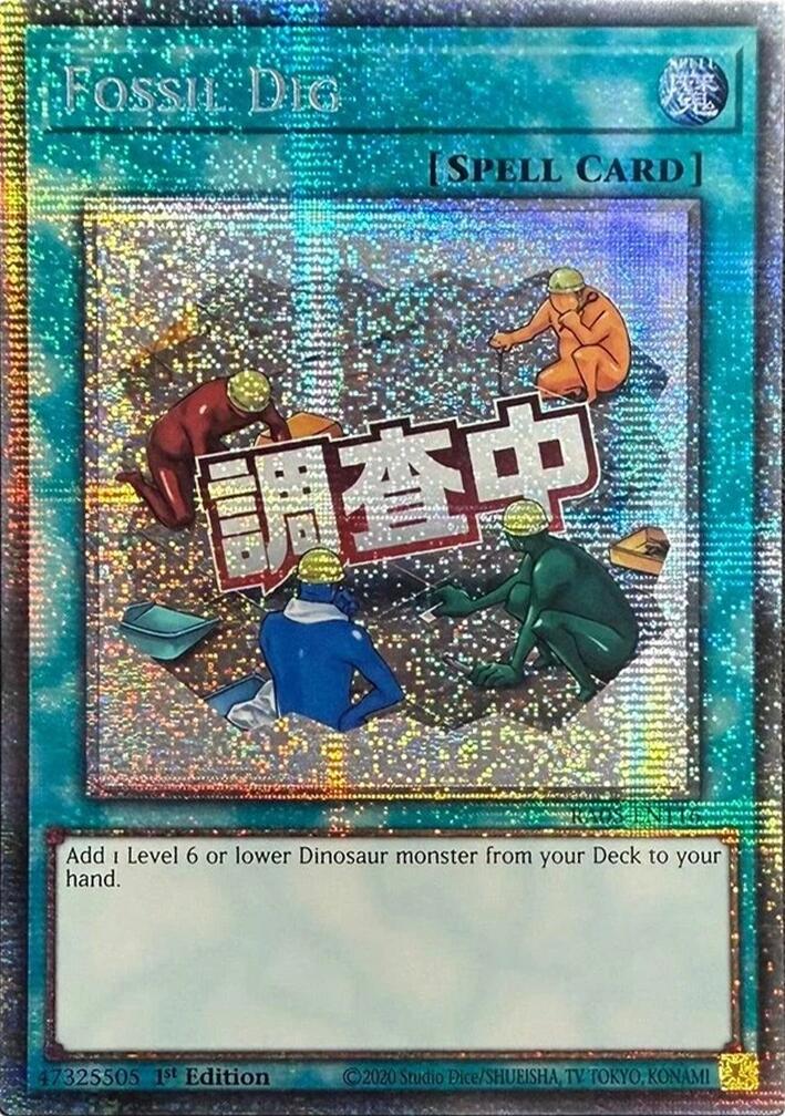 Fossil Dig (Starlight Rare) [RA05-EN116] Starlight Rare | Total Play