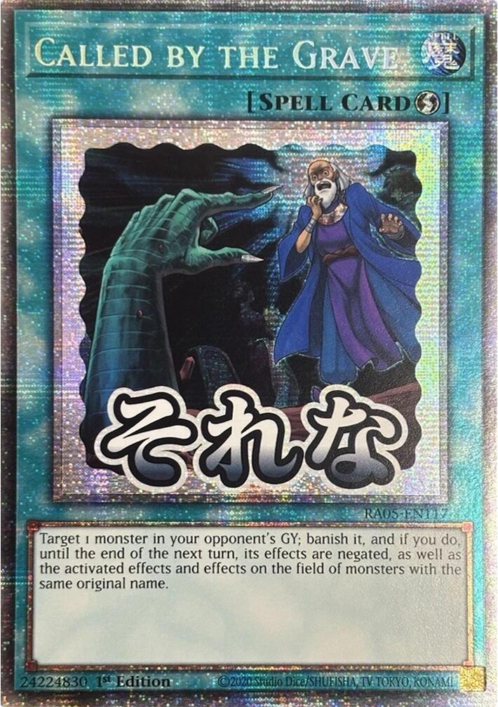 Called by the Grave (Starlight Rare) [RA05-EN117] Starlight Rare | Total Play