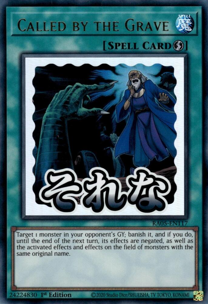 Called by the Grave [RA05-EN117] Ultra Rare | Total Play