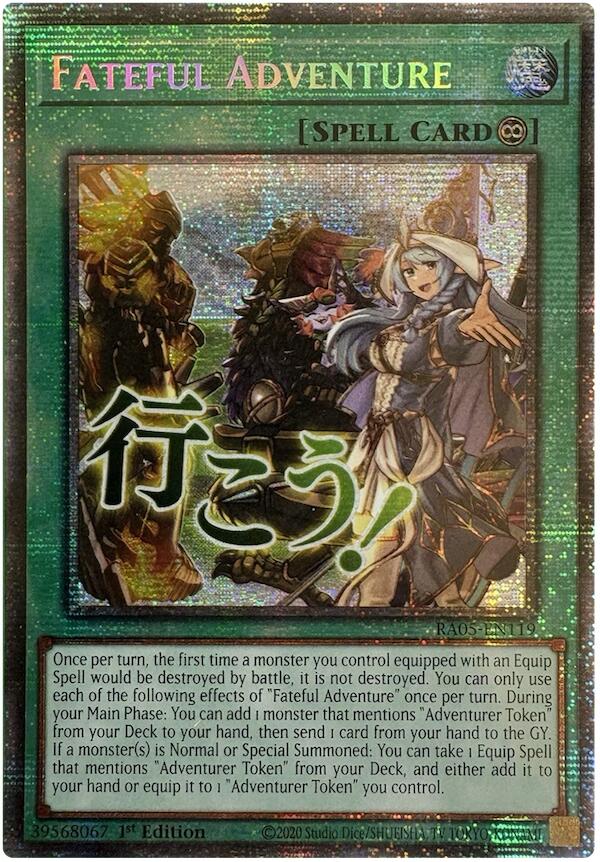 Fateful Adventure (Starlight Rare) [RA05-EN119] Starlight Rare | Total Play