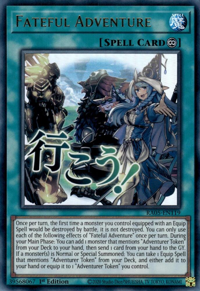 Fateful Adventure [RA05-EN119] Ultra Rare | Total Play