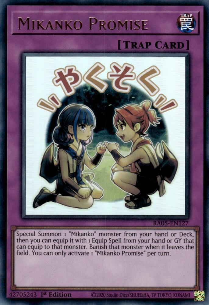 Mikanko Promise [RA05-EN127] Ultra Rare | Total Play