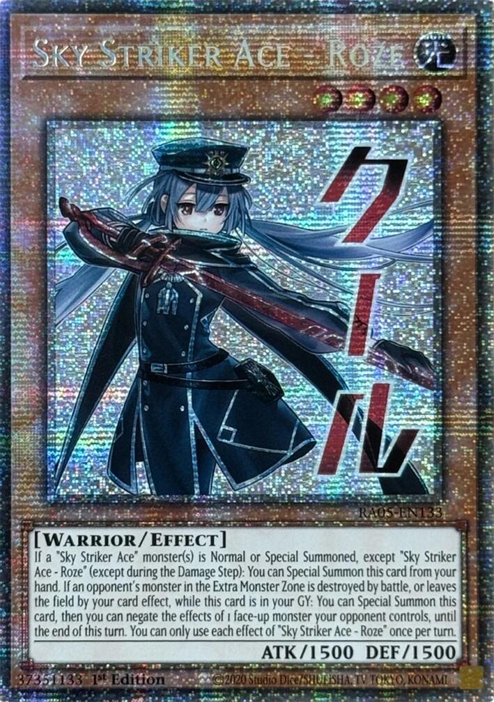 Sky Striker Ace - Roze (Starlight Rare) [RA05-EN133] Starlight Rare | Total Play