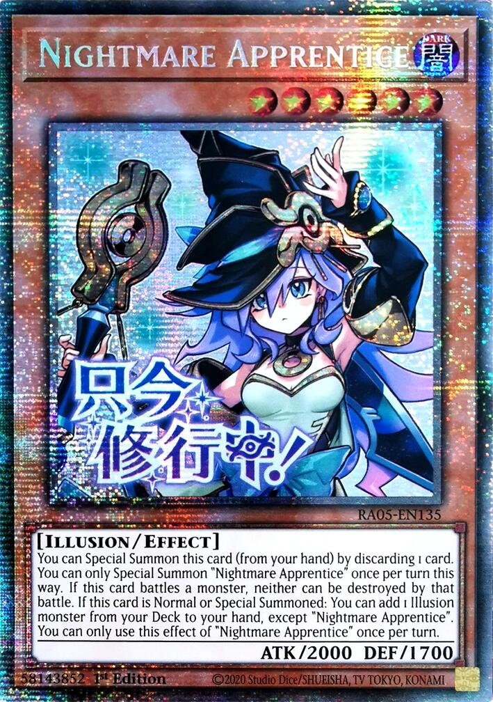 Nightmare Apprentice (Starlight Rare) [RA05-EN135] Starlight Rare | Total Play