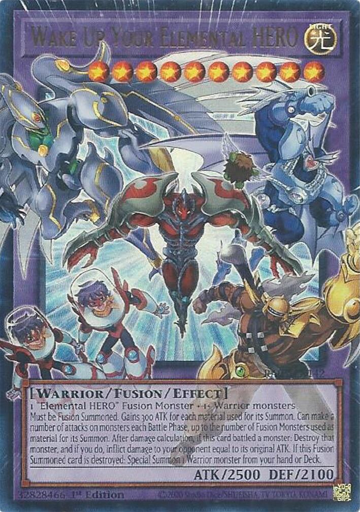 Wake Up Your Elemental HERO [RA05-EN142] Ultra Rare | Total Play
