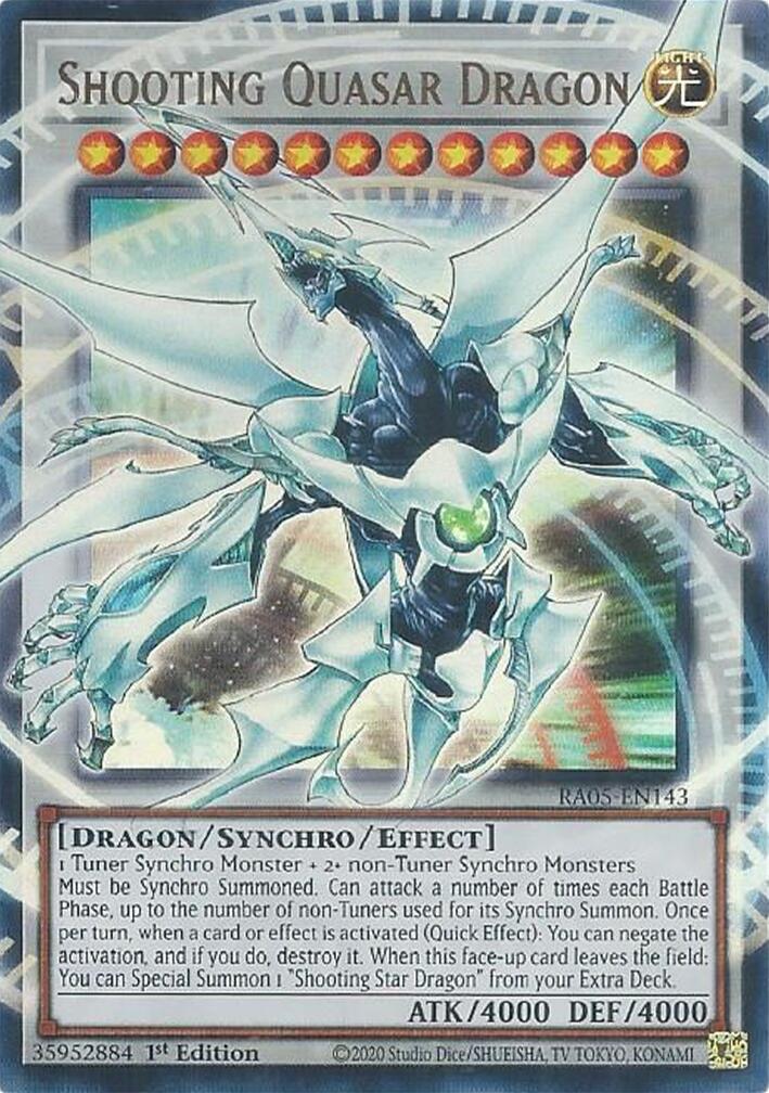 Shooting Quasar Dragon [RA05-EN143] Ultra Rare | Total Play