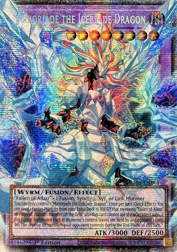 Mirrorjade the Iceblade Dragon (Starlight Rare) [RA05-EN148] Starlight Rare | Total Play