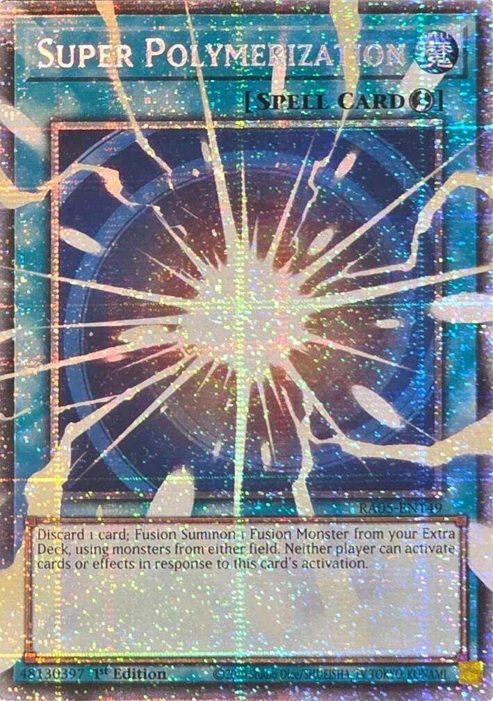 Super Polymerization (Starlight Rare) [RA05-EN149] Starlight Rare | Total Play