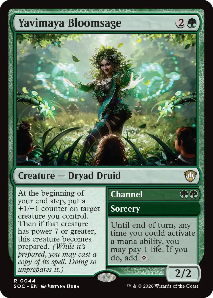 Yavimaya Bloomsage [Secrets of Strixhaven Commander] | Total Play