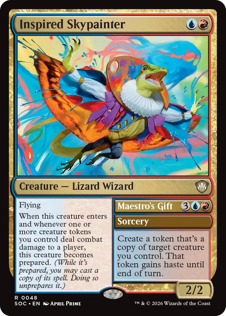 Inspired Skypainter [Secrets of Strixhaven Commander] | Total Play