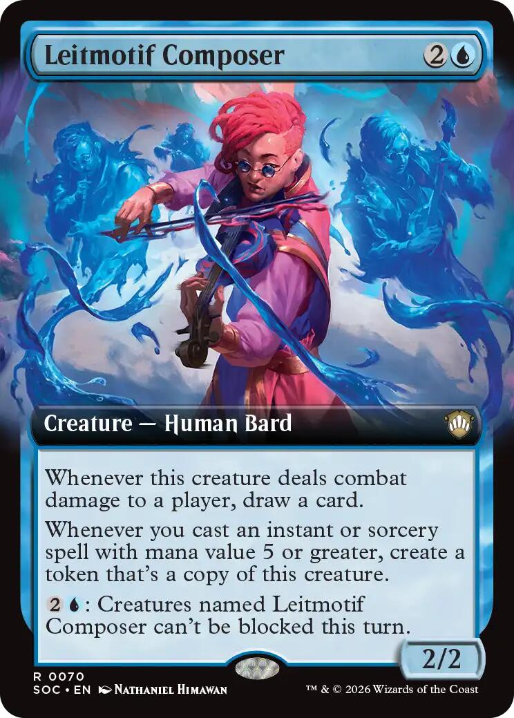 Leitmotif Composer (Extended Art) [Secrets of Strixhaven Commander] | Total Play