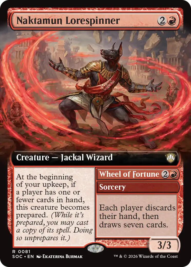 Naktamun Lorespinner (Extended Art) [Secrets of Strixhaven Commander] | Total Play