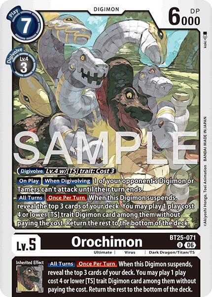 Orochimon [BT25-071] [Dual Revolution] | Total Play