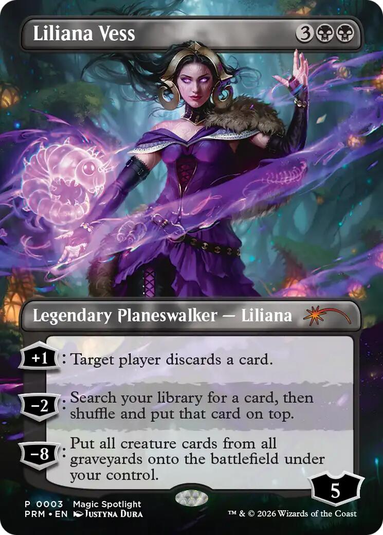 Liliana Vess (Borderless) [Spotlight Series] | Total Play