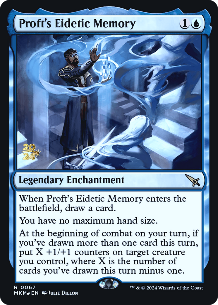 Proft's Eidetic Memory [Murders at Karlov Manor Prerelease Promos] | Total Play